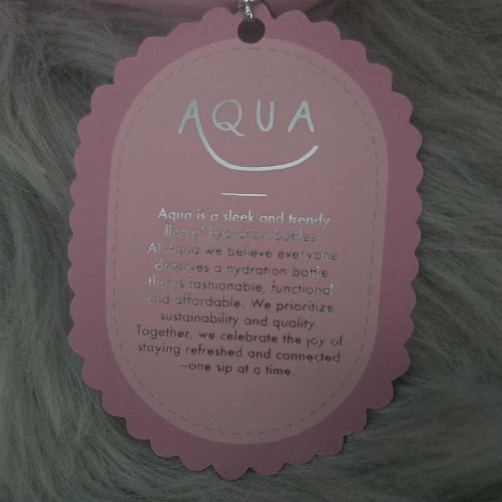 Aqua Tumbler with Strawberry and Bow Design - Picture 2 of 5